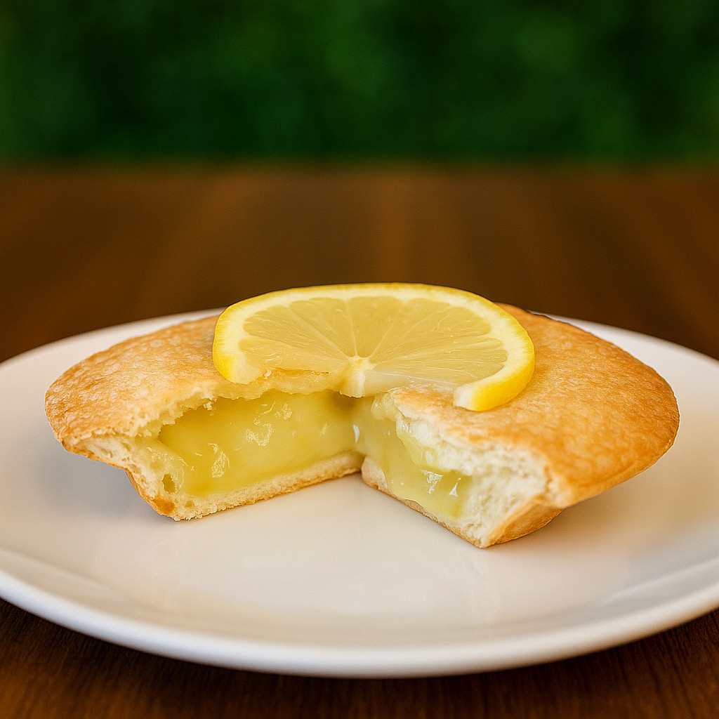 Lemon curd pastry